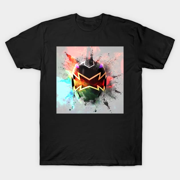 BLACK DINO RANGER IS THE GOAT DINO THUNDER T-Shirt by TSOL Games